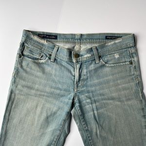 Women’s Vintage Citizens of Humanity Jeans, Low Rise Flare Jerome Dahan Size 29